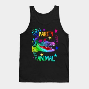 Alligator Party Animal Tank Top